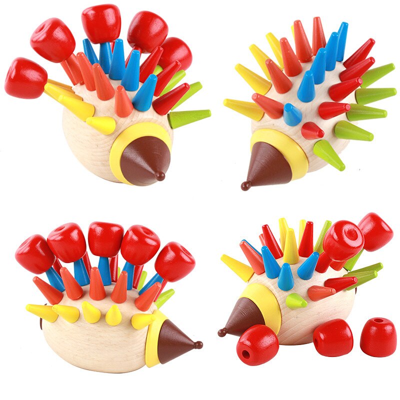 Magnetic Toy in Shape of Hedgehog for Kids