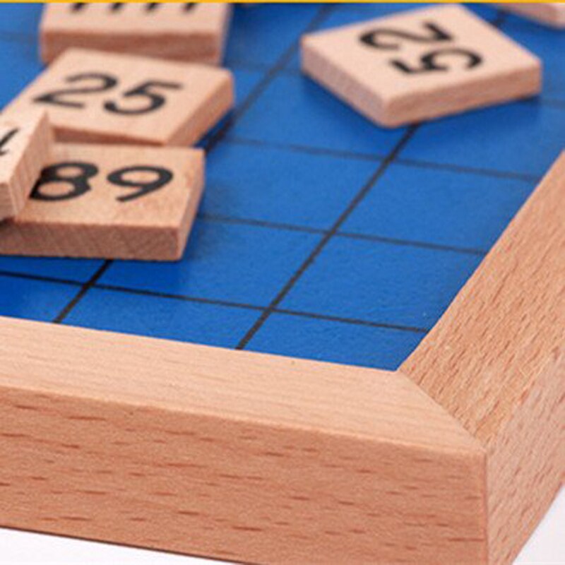 1-100 Math Wooden Board
