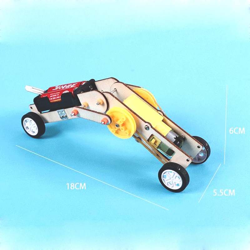 DIY Crawling Robot STEM Toy