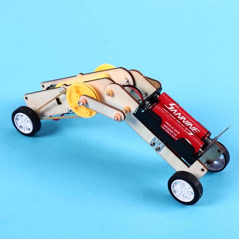 DIY Crawling Robot STEM Toy