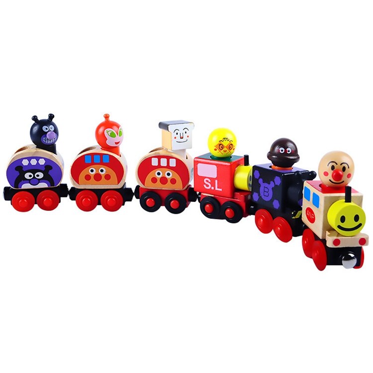 Educational Wooden Train Toy for Kids