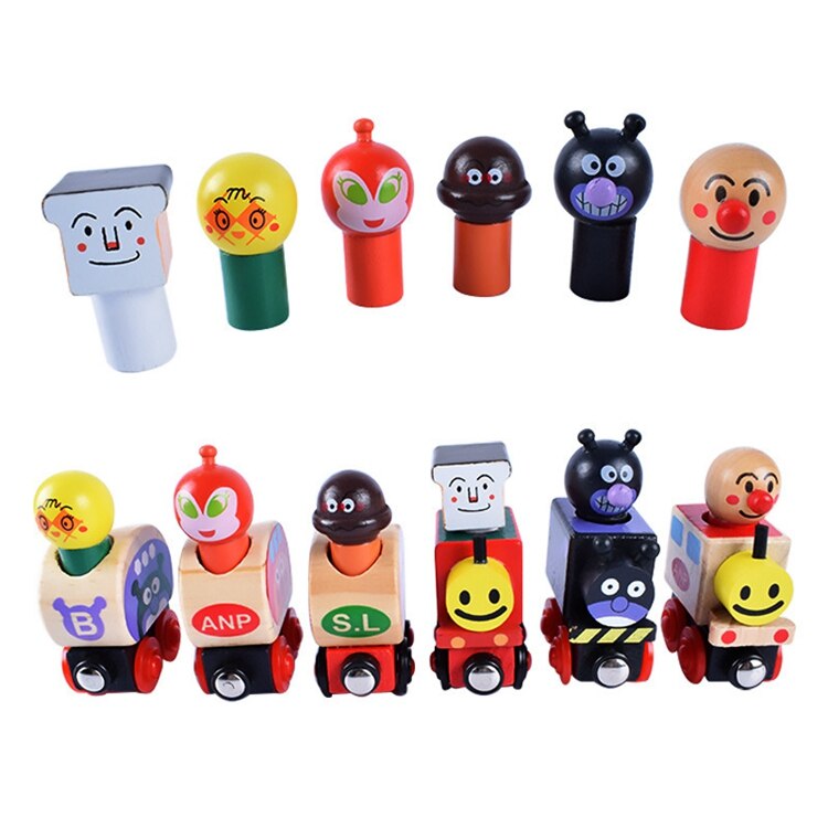 Educational Wooden Train Toy for Kids