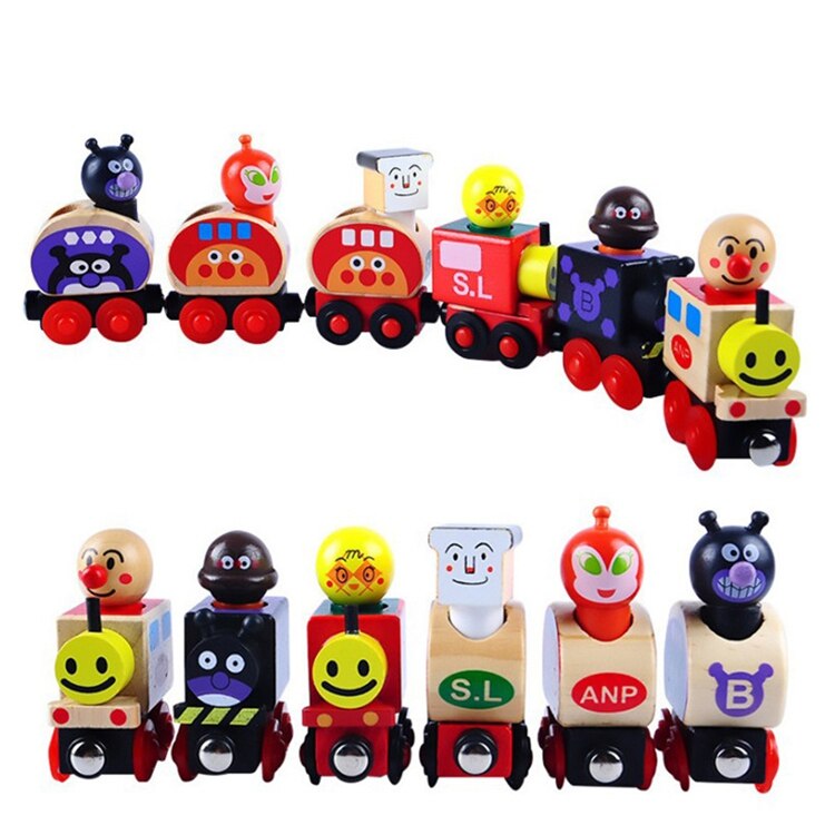 Educational Wooden Train Toy for Kids