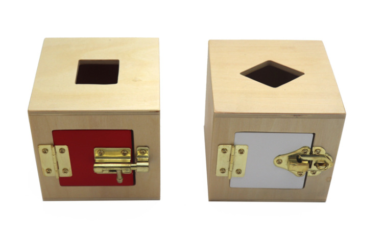 Wooden Lock Box