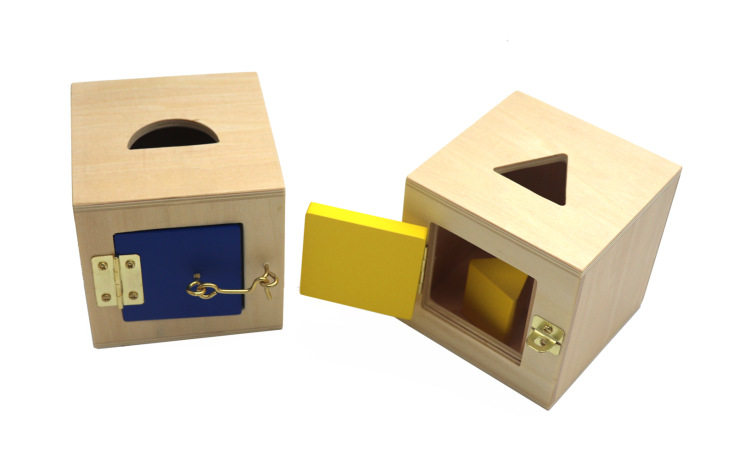 Wooden Lock Box