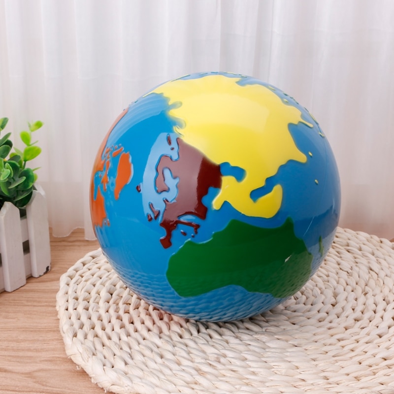 Colorful Cartoon Learning Globe
