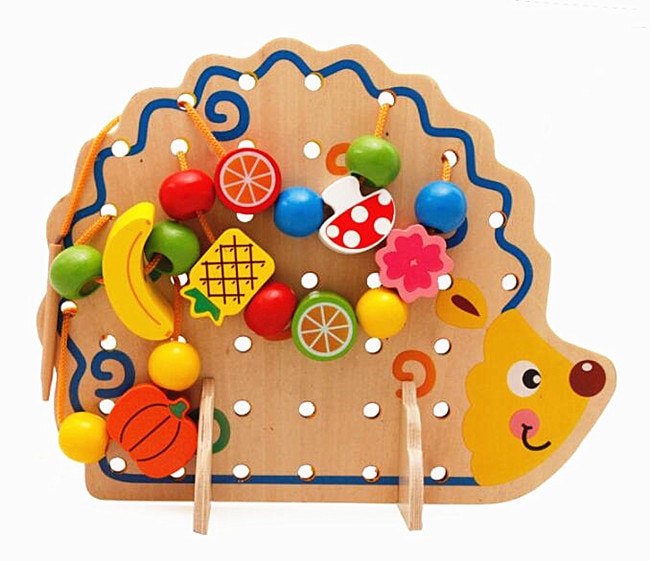 Kid's Hedgehog Shaped Montessori Toys