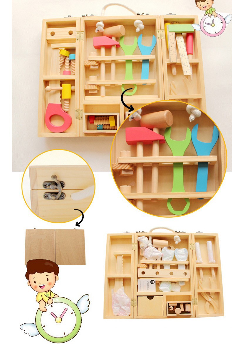 Wooden Repair Tools Toy