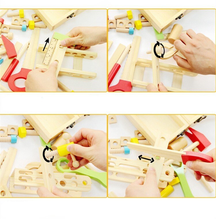 Wooden Repair Tools Toy