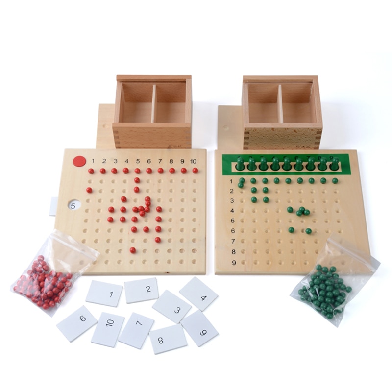 Challenging Educational Mathematical Montessori Game