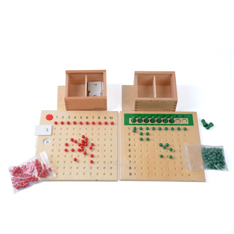 Challenging Educational Mathematical Montessori Game