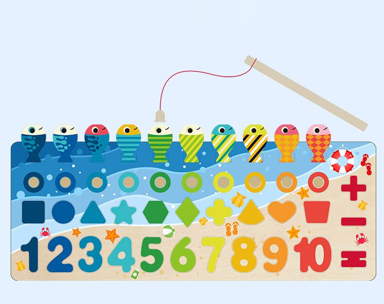 Montessori Educational Wooden Busy Board  