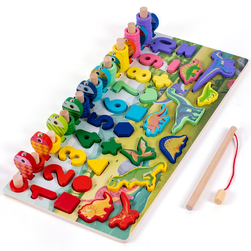 Montessori Educational Wooden Busy Board  