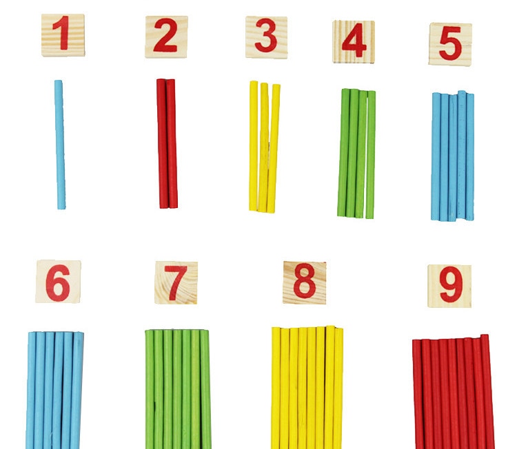 Educational Montessori Figure Blocks Board