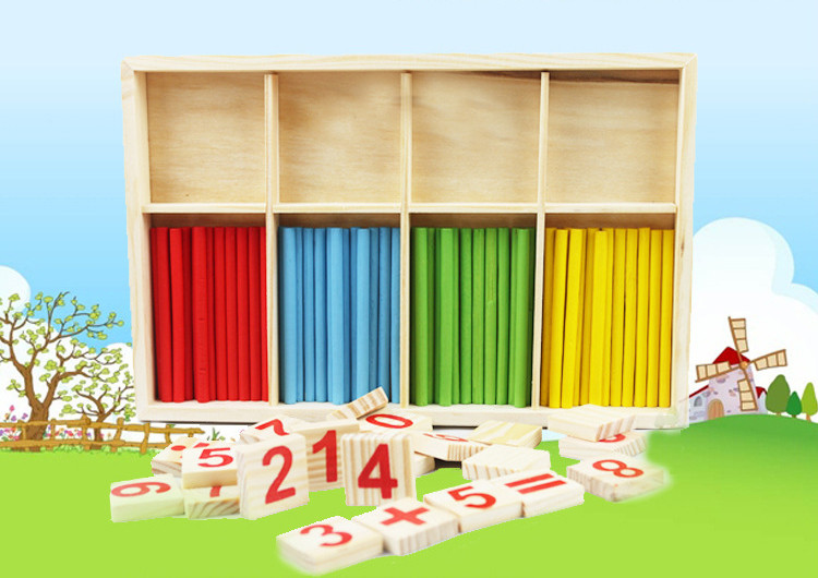 Educational Montessori Figure Blocks Board