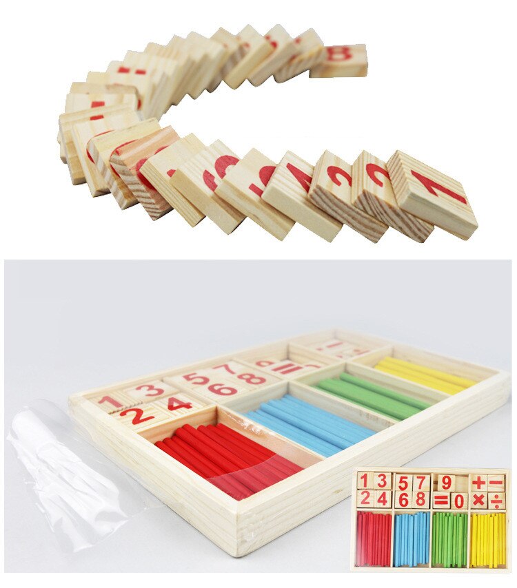 Educational Montessori Figure Blocks Board
