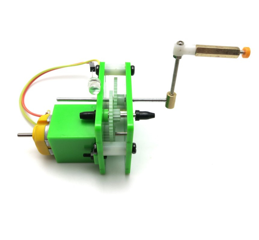 Kid's DIY Dynamo Generator Physics Toy