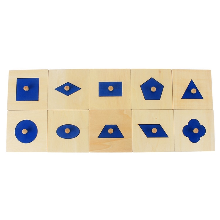 Shape Learning Wooden Insets Set