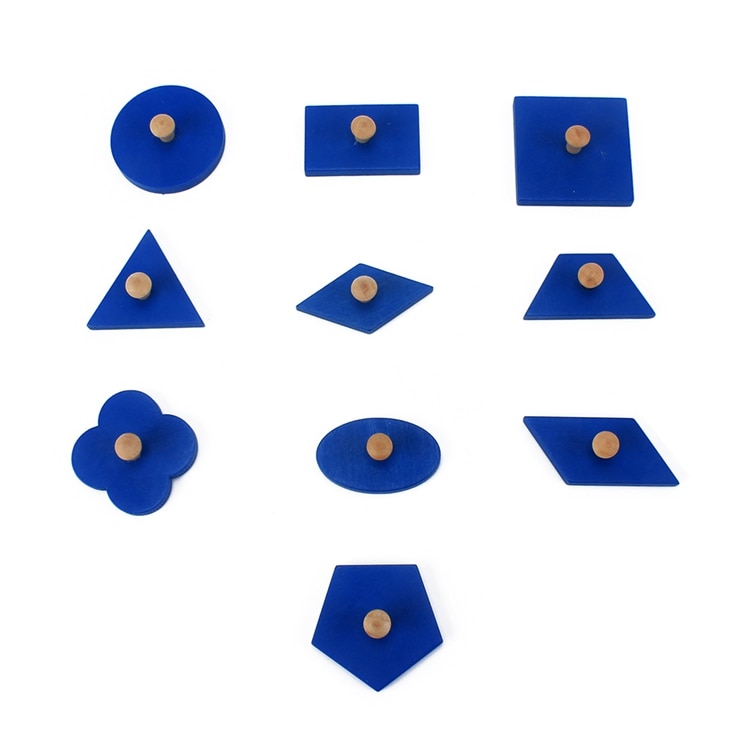 Shape Learning Wooden Insets Set