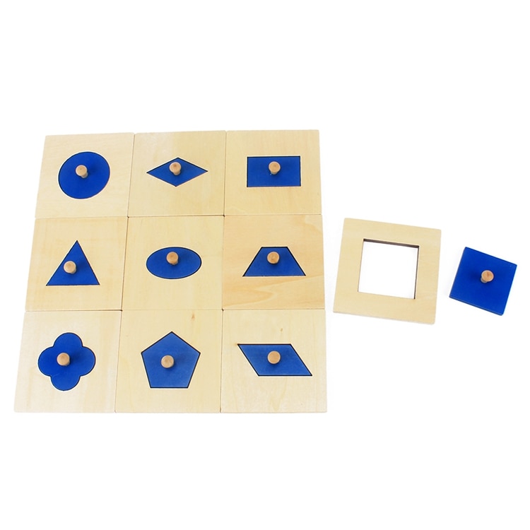 Shape Learning Wooden Insets Set
