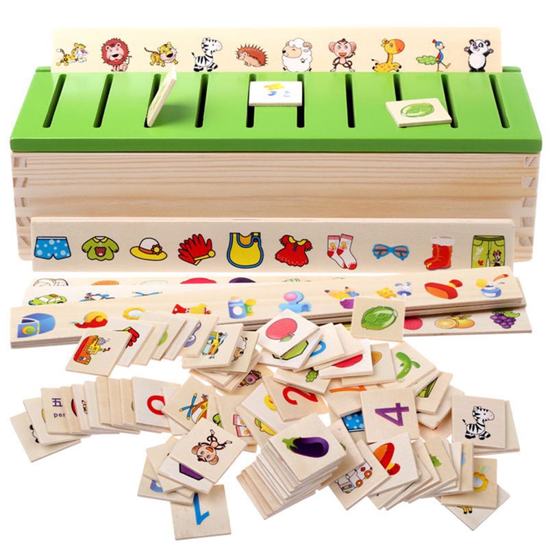 Wooden Educational Matching Toy