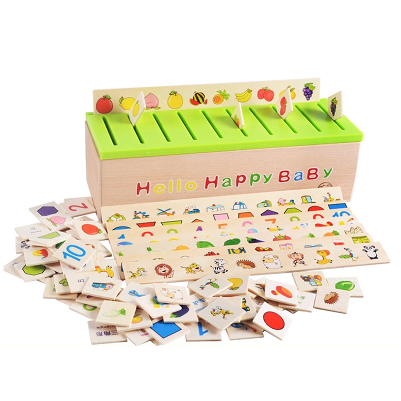 Wooden Educational Matching Toy