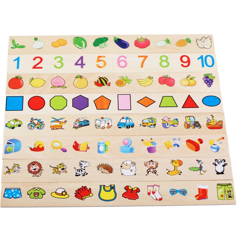 Wooden Educational Matching Toy