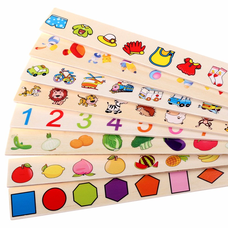 Wooden Educational Matching Toy