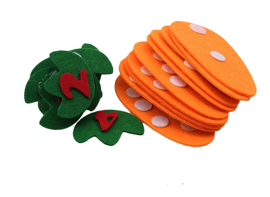 Kid's Carrot Shaped Math Toy