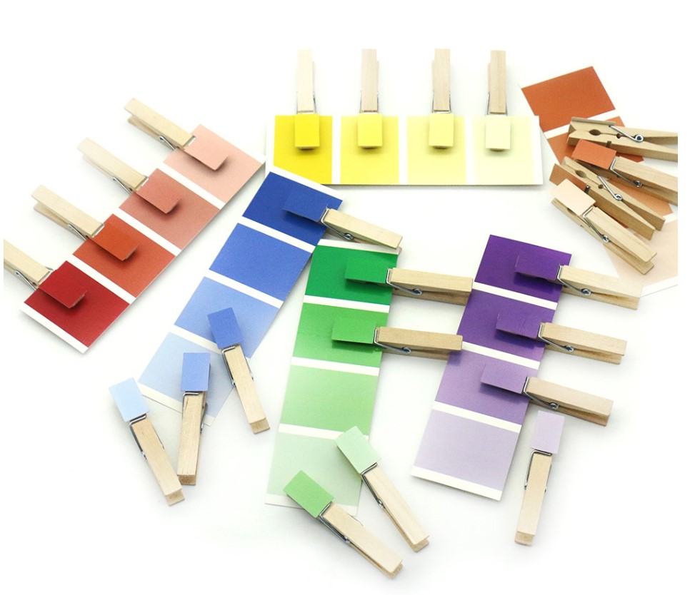Color Clips Montessori Toy