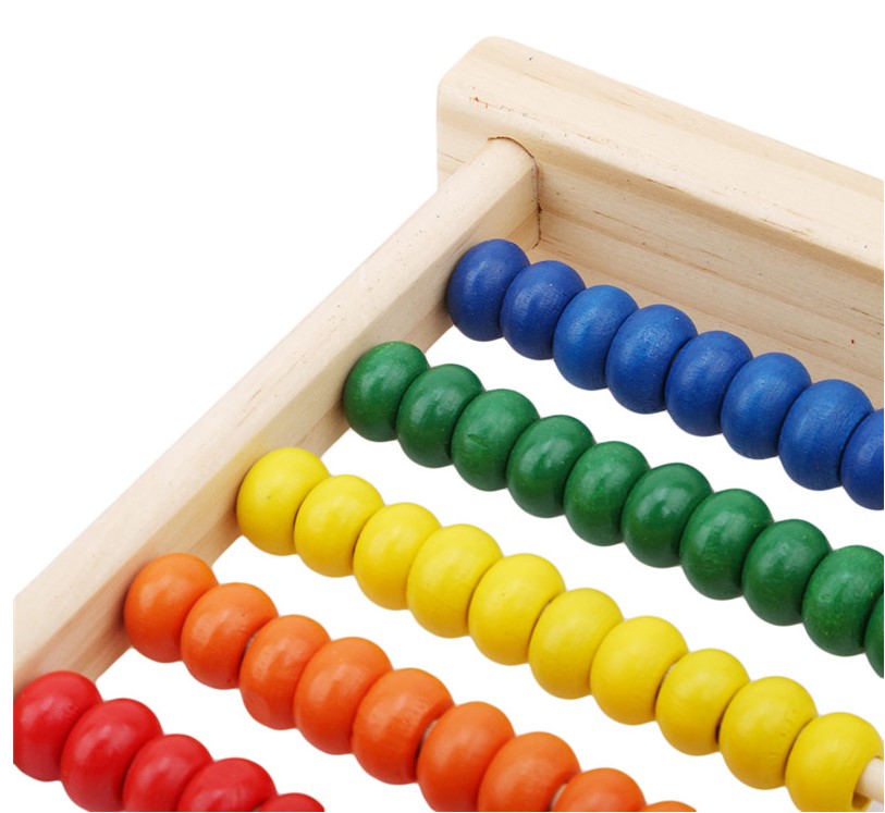 Kid's Rainbow Abacus Toy