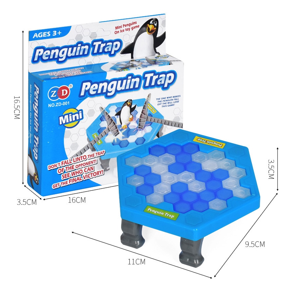 Mini Penguin Trap Board Game