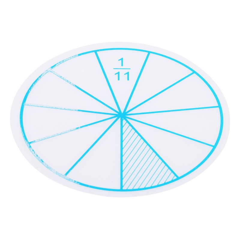Educational Math Fraction Circles Set